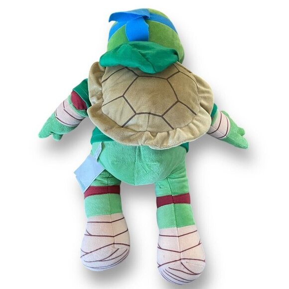 Teenage Mutant Ninja Turtles Leonardo Build A Bear Plush 18" TMNT Nickelodeon - Picture 6 of 8